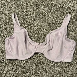 Abercrombie Curve Love Light Purple Shimmer Bikini Top